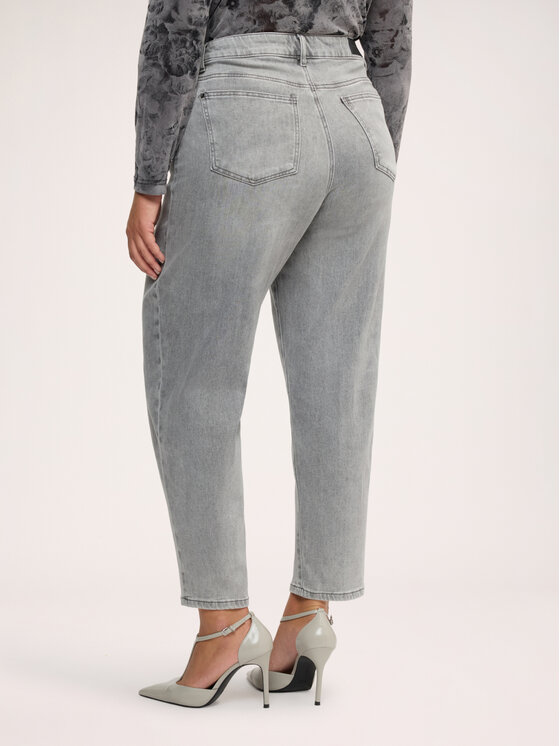 Fiorella Rubino Fiorella Rubino Jeansy P40OT005466N013 Szary Regular Fit