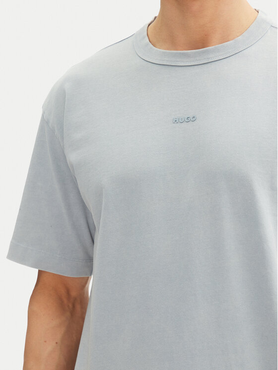 HUGO HUGO Marškinėliai Docku 50531739 Mėlyna Relaxed Fit