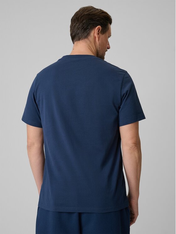 4F 4F T-Shirt COMMERCIAL 12 Granatowy Regular Fit