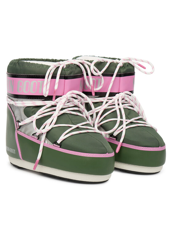 Moon Boot Moon Boot Snehule Mb Icon Low Space Racing 80D1409650 Sivá