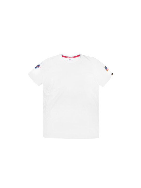 Alpha Industries Alpha Industries T-Shirt NASA T 176506 Bílá Regular Fit