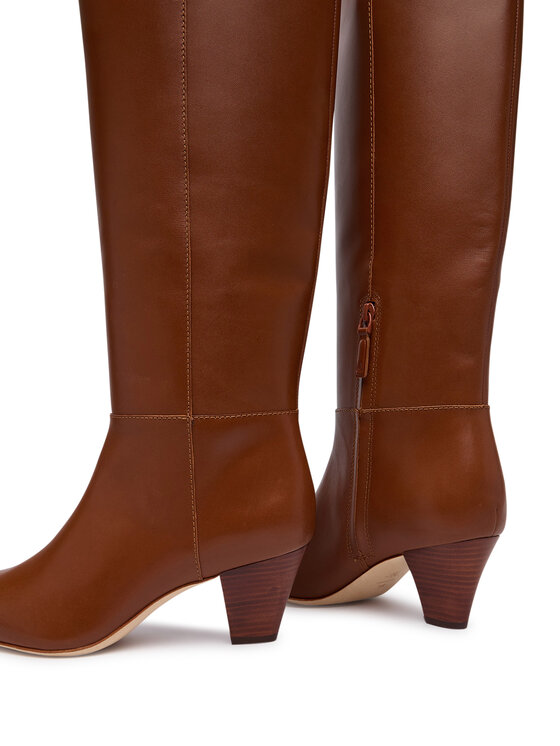 LAUREN RALPH LAUREN LAUREN RALPH LAUREN Kozaki Emrsyn Tl Hl Bo Tal 802P15714002 Brązowy