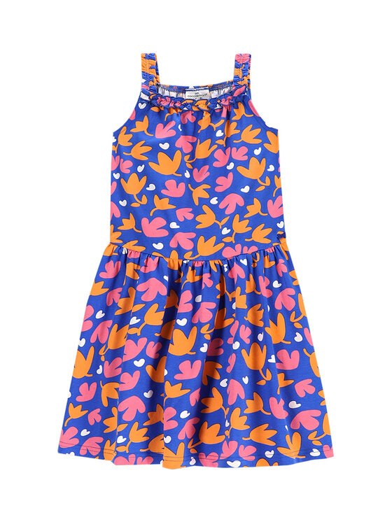 Coccodrillo Coccodrillo Letné šaty WC5129301FGK Modrá Regular Fit
