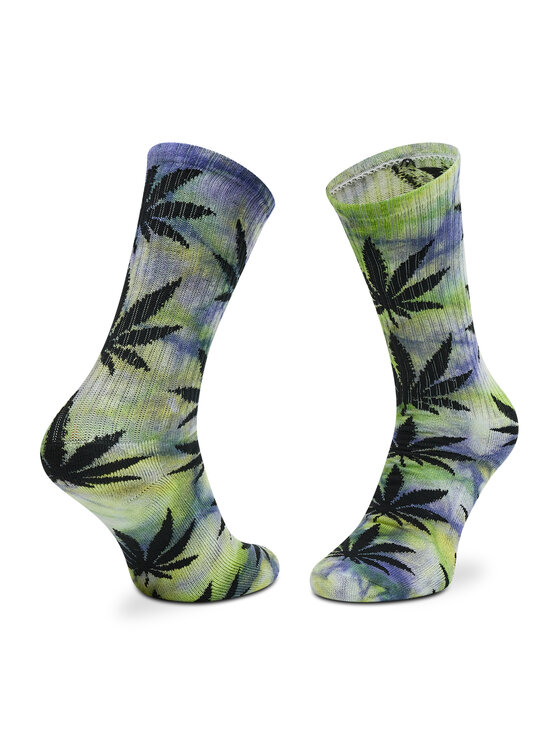 HUF HUF Κάλτσες μακριές Plantlife Tiedye SK00432 r. OS Έγχρωμο