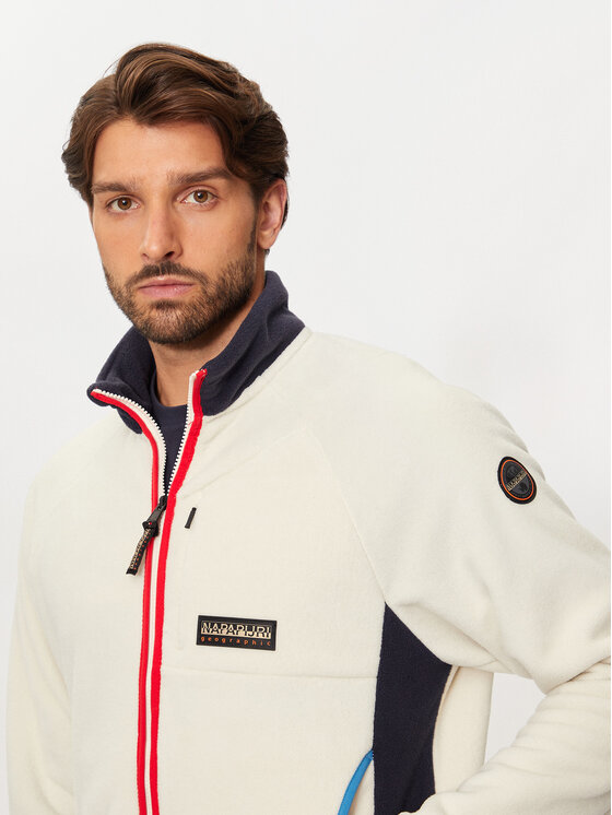 Napapijri Napapijri Felpa di pile T-Dolent NP0A4HZP Beige Regular Fit