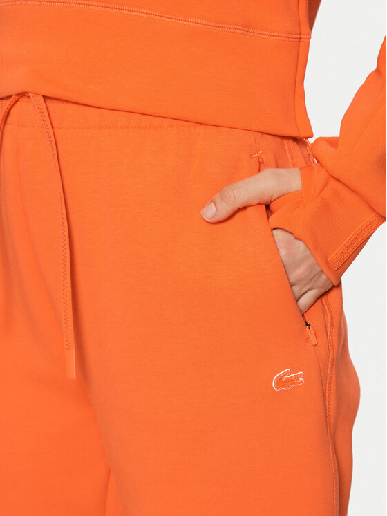 Lacoste Lacoste Долнище анцуг XF0343 Оранжев Regular Fit