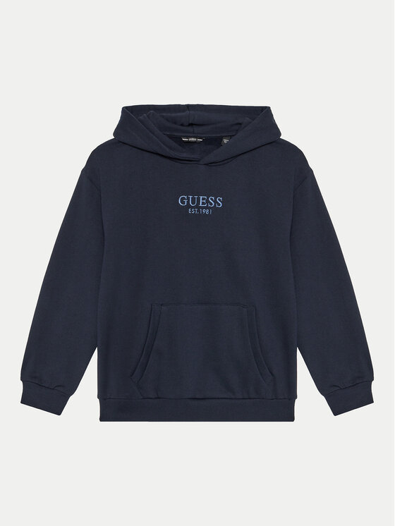 Guess Guess Pulóver L4BQ29 KAV33 Sötétkék Regular Fit