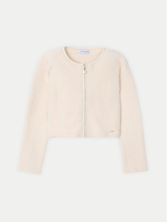 Mayoral Mayoral Strickjacke 4363 Écru Regular Fit