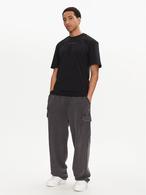 Karl Kani Karl Kani Marškinėliai Retro T&L 60300333 Juoda Regular Fit
