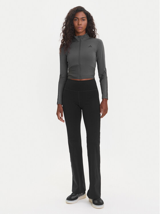 adidas adidas Tehnička majica Hyperglam JN2656 Siva Slim Fit