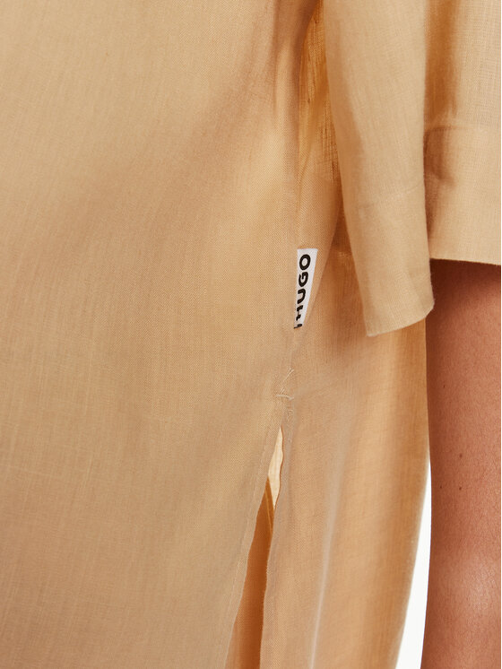 HUGO Hugo Hemd Etilliana 50515276 Beige Regular Fit