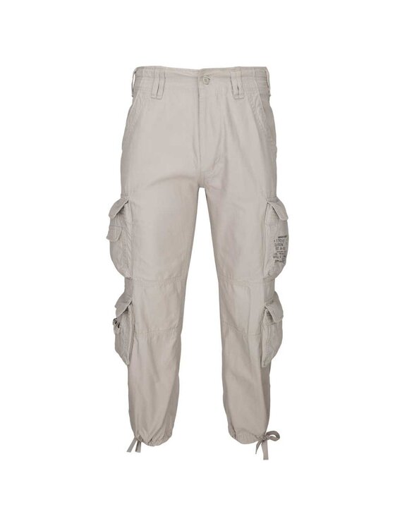 Brandit Brandit Spodnie materiałowe 1003.12.L Szary jasny Cargo Fit