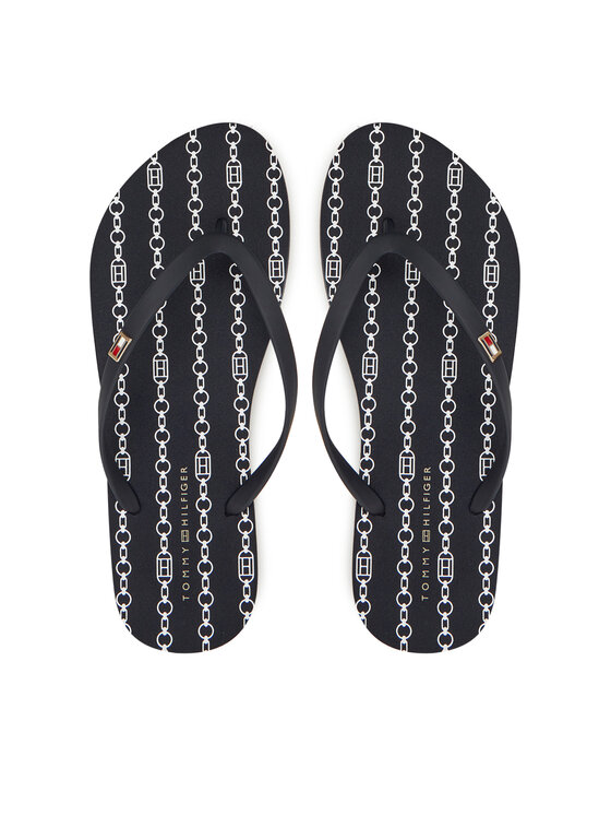 Tommy Hilfiger Tommy Hilfiger Flip-flops FW0FW08518 Sötétkék