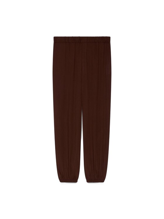 Fiorella Rubino Fiorella Rubino Pantaloni di tessuto P020L002567N022 Marrone Regular Fit