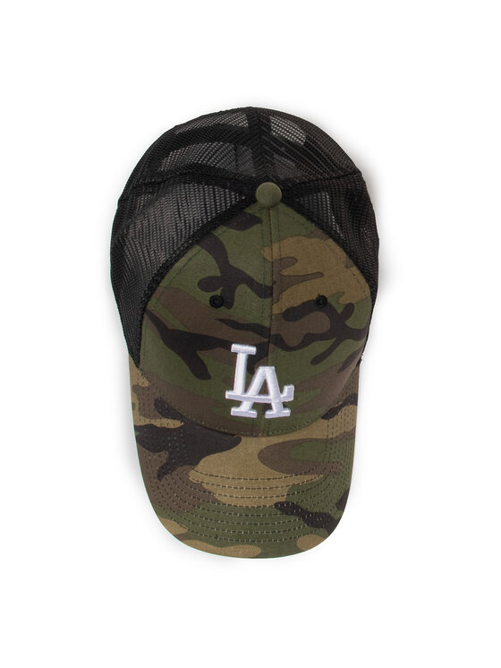 47 Brand 47 Brand Cappellino Mlb Los Angeles Dodgers Branson B-CBRAN12GWP-CMD Verde