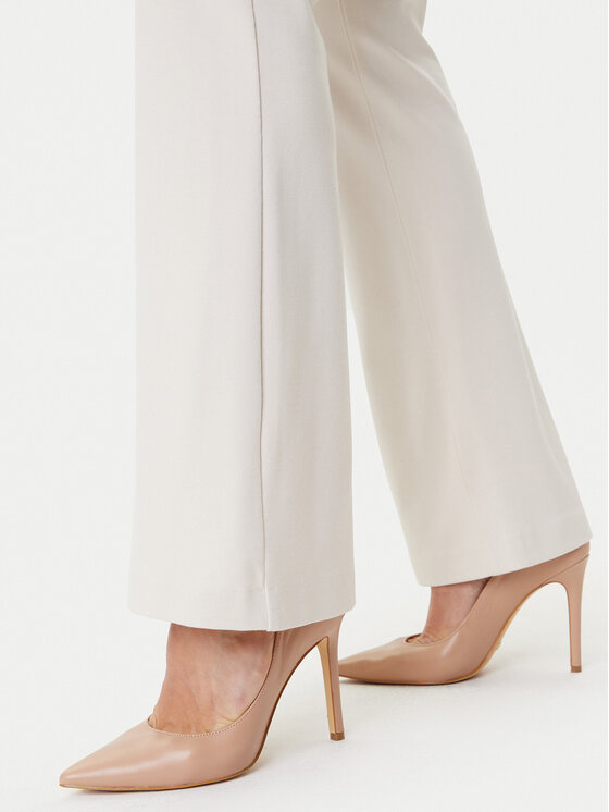 Guess Guess Stoffhose W5YB0I KCMU2 Écru Regular Fit