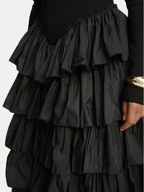 Elisabetta Franchi Elisabetta Franchi Rochie de seară AM-56S-67E2-V690 Negru Regular Fit