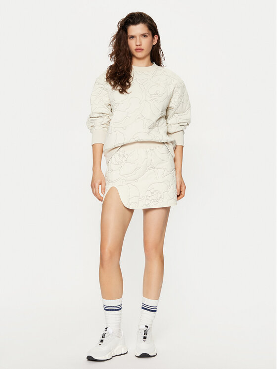 Lacoste Lacoste Džemperis SF2686 Smėlio Oversize