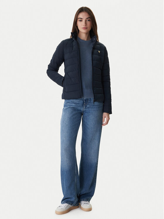 Guess Guess Átmeneti kabát V4YL04 WF3X0 Sötétkék Regular Fit