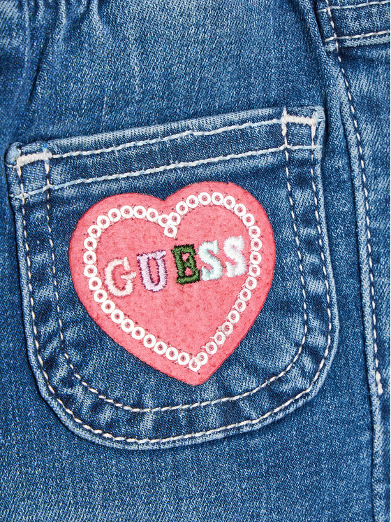 Guess Guess Traperice A3YA00 D4CA0 Tamnoplava Relaxed Fit
