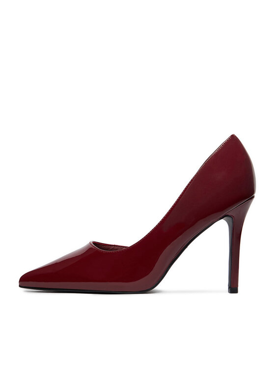 DeeZee DeeZee Pantofi cu toc subțire CEO-WSS21798-01 Vișiniu