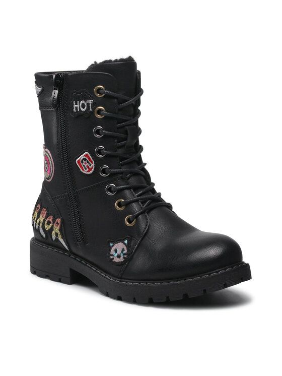 Nelli Blu Nelli Blu Žygio batai CS2665-06 Juoda