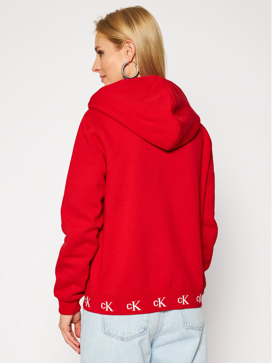 Calvin Klein Jeans Calvin Klein Jeans Felpa J20J215074 Rosso Regular Fit