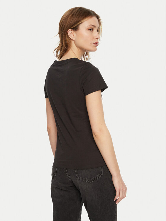 Calvin Klein Jeans Calvin Klein Jeans T-Shirt Gradient J20J224982 Czarny Slim Fit