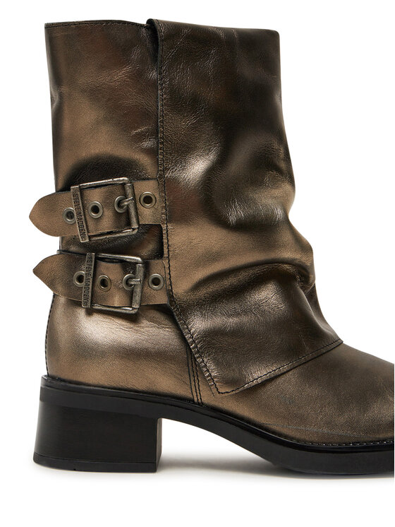 Steve Madden Steve Madden Botki Bonfire SM11003415 Złoty