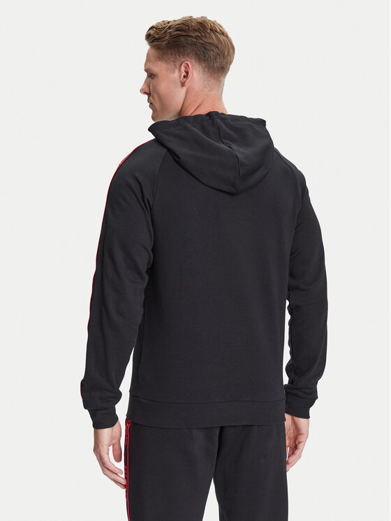 HUGO HUGO Majica dugih rukava Liam 50540921 Crna Regular Fit