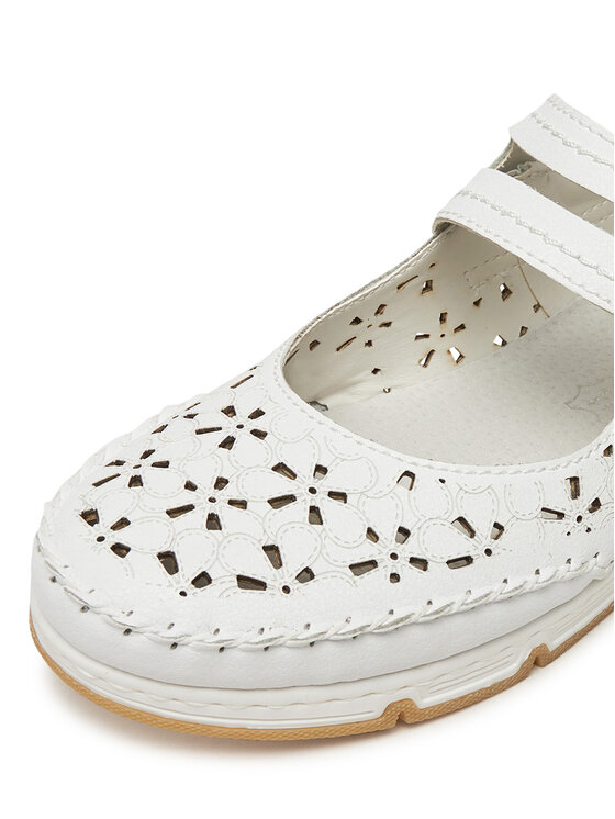 Rieker Rieker Halbschuhe 49977-80 Weiß