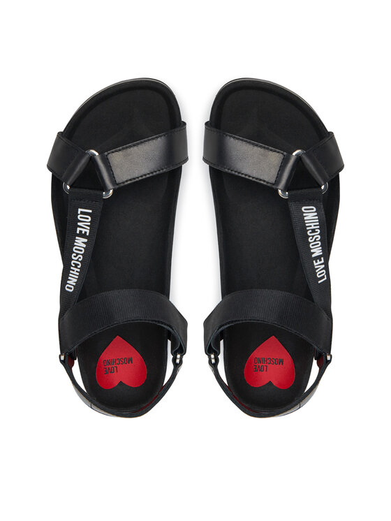 LOVE MOSCHINO LOVE MOSCHINO Sandały JA16263G0MIA0000 Czarny