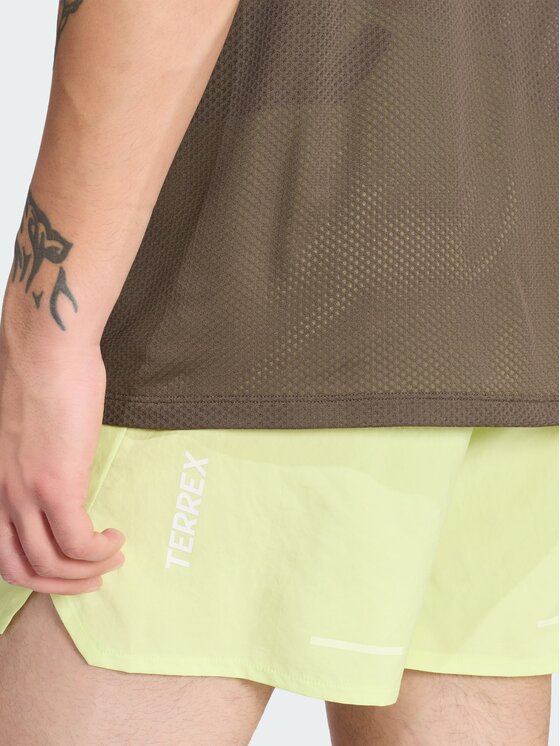 adidas adidas Koszulka techniczna 164486 Zielony Regular Fit