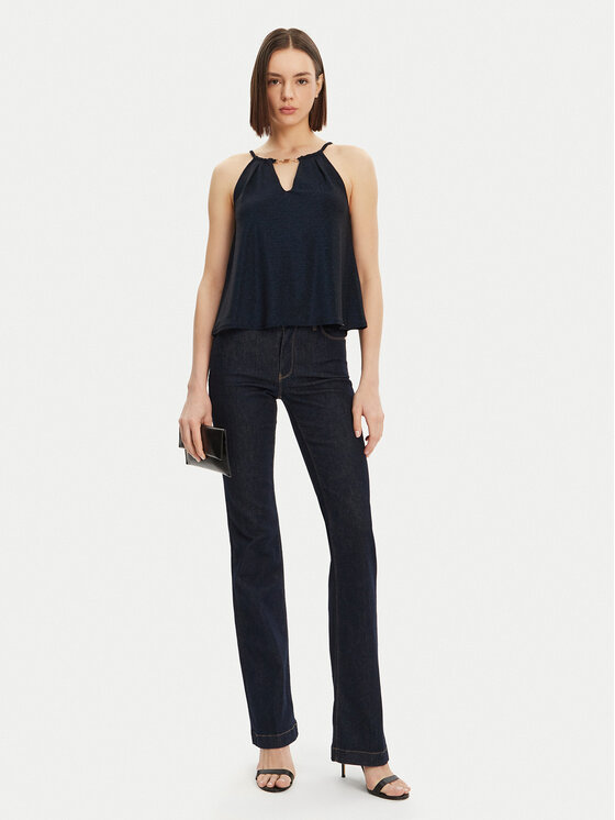 Gaudi Gaudi Top 511FD44002 Czarny Regular Fit