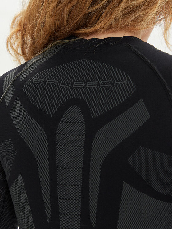 Brubeck Brubeck Termoaktīva apģērba augšdaļa LS1307W Melns Slim Fit