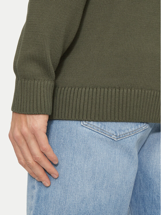 Tommy Jeans Tommy Jeans Пуловер Essential DM0DM19429 Зелен Slim Fit