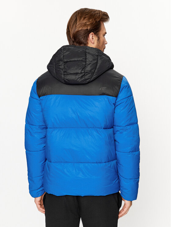 4F 4F Зимно яке 4FAW23TDJAM243 Син Regular Fit