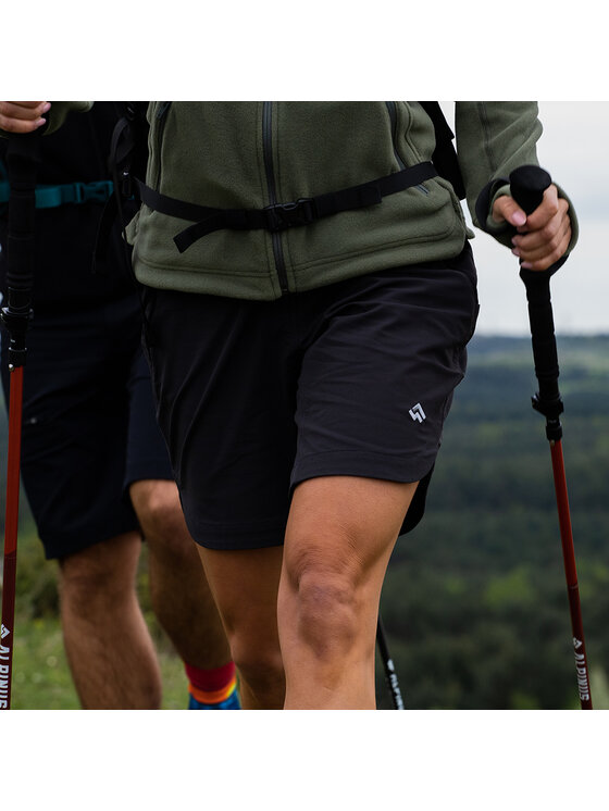 Alpinus Alpinus Spodnie outdoor Ajribaba Czarny Standard Fit