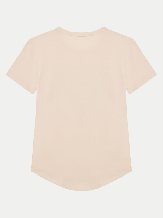 Guess Guess Тишърт J5GI15 K6YW4 Розов Regular Fit