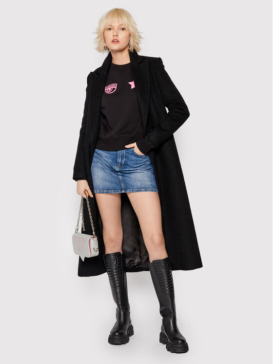 Felpa 71CBIT04 Nero Regular Fit