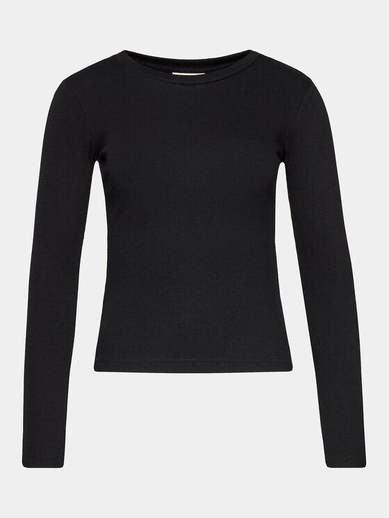 Outhorn Blúzka OTHAW23TLONF175 Čierna Regular Fit