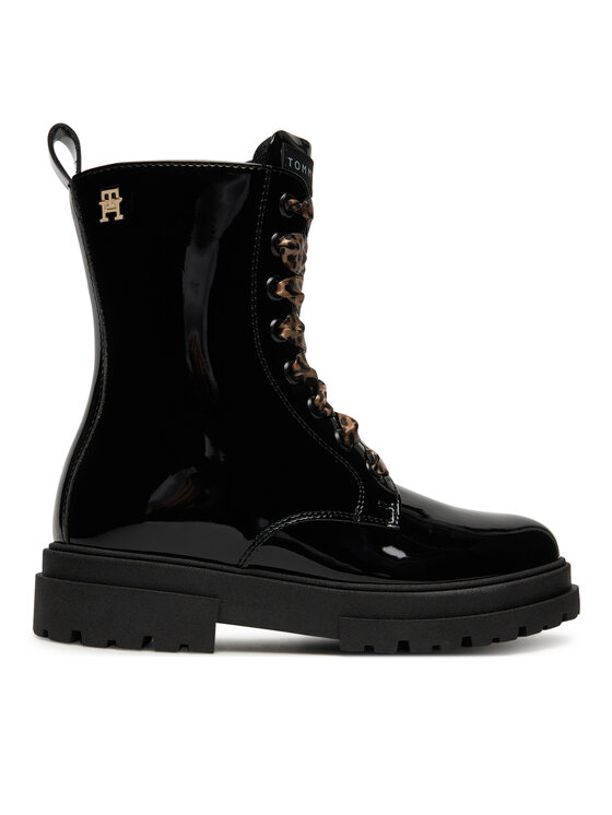 Tommy Hilfiger Trzewiki T4A5-34026-0775 S Czarny