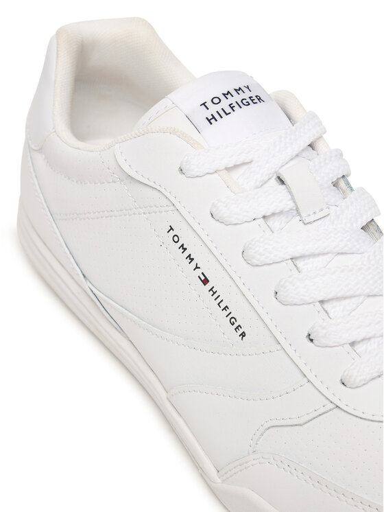 Tommy Hilfiger Tommy Hilfiger Sneakersy Lopro Cup Leather FM0FM05677 Biały
