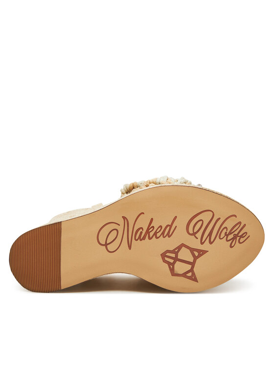 Naked Wolfe Naked Wolfe Espadrile Peony Bež