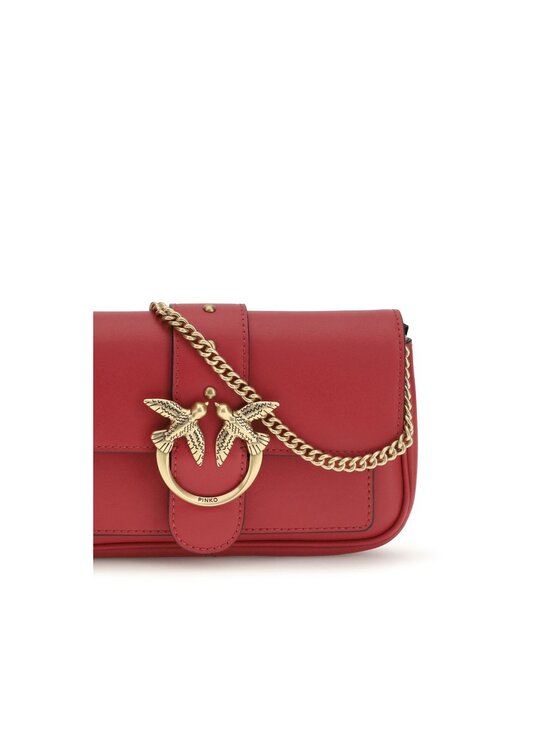 PINKO PINKO Torebka Multicolor Calf Leather Bos Taurus Shoulder Brązowy