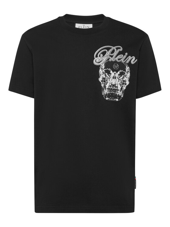 PHILIPP PLEIN PHILIPP PLEIN T-Shirt 27145 Czarny Regular Fit