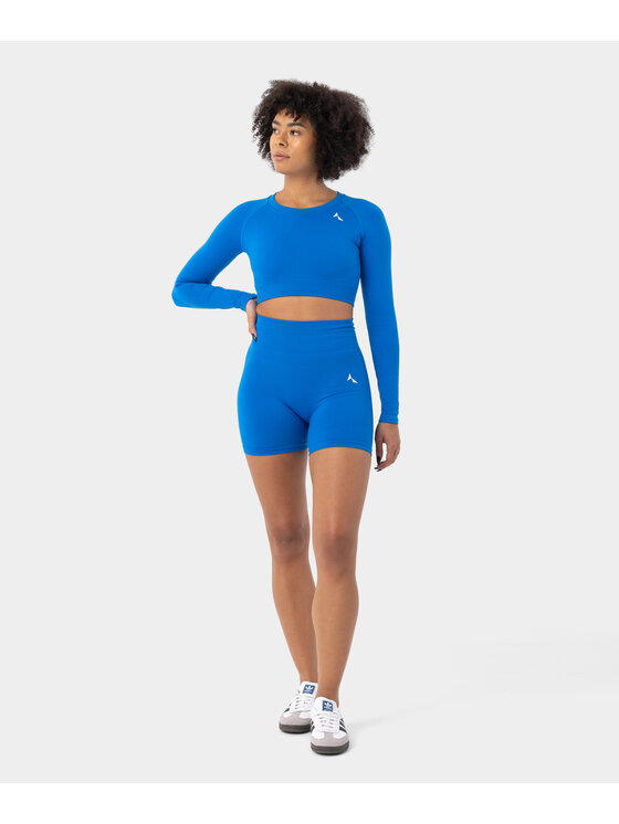 Carpatree Carpatree Top Blaze longsleeve Niebieski Fitted Fit