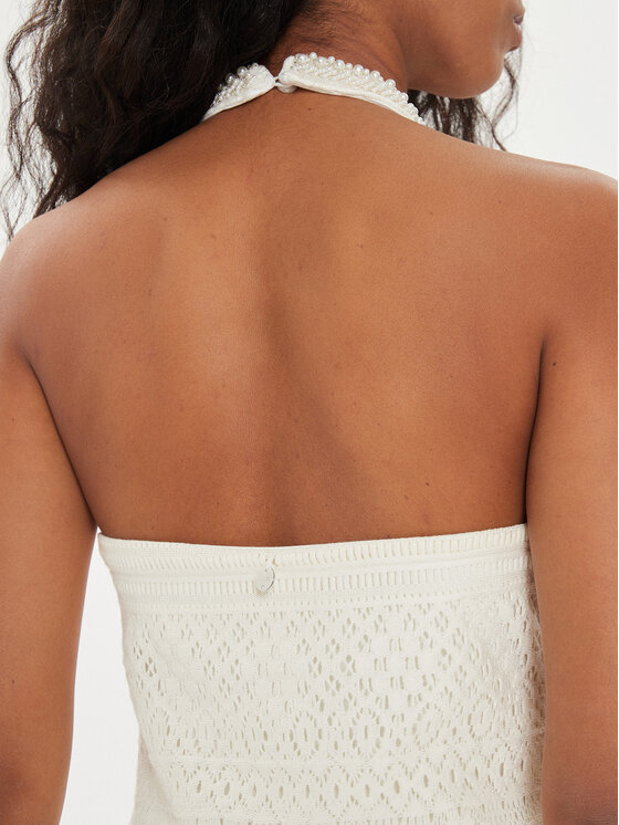 Liu Jo Liu Jo Ежедневна рокля MA4155 J4061 Екрю Regular Fit