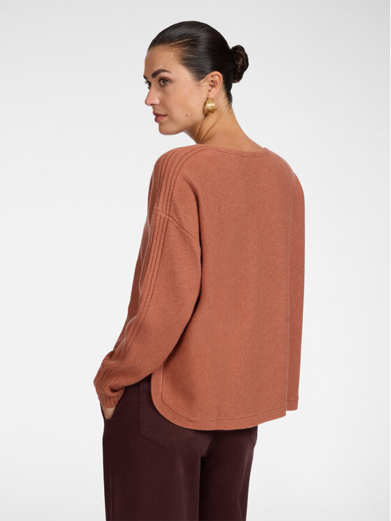 Elena Mirò Elena Mirò Sweter M014Z000774N006 Różowy Regular Fit