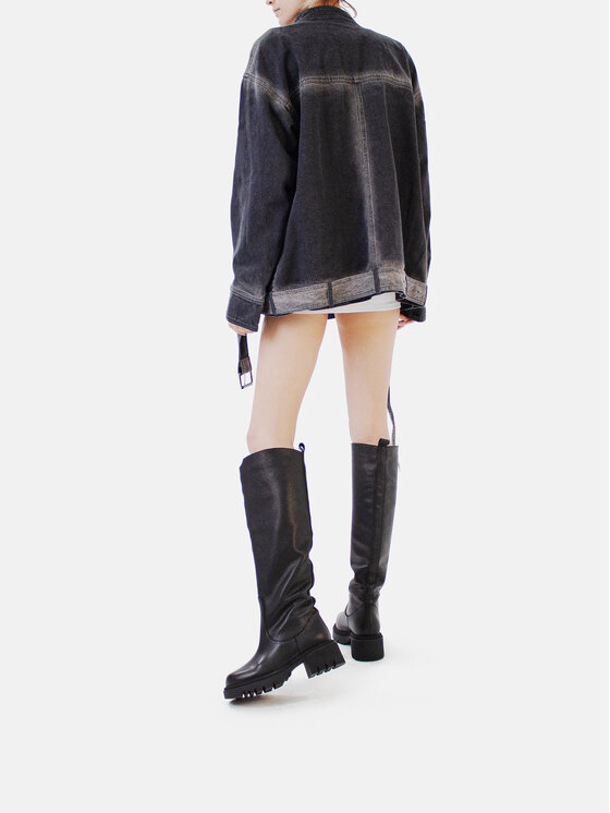 L37 L37 Kozaki DREAM BOOTS Czarny